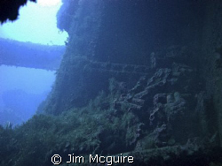 The aft hold of K5 Side wreck........it is still full of ... by Jim Mcguire 